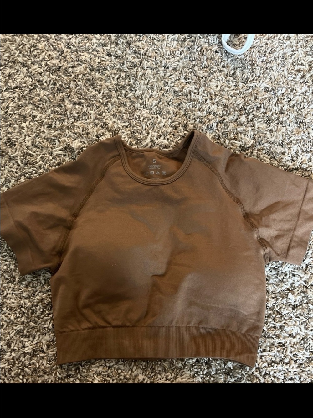 NVGTN Brown Crop Top